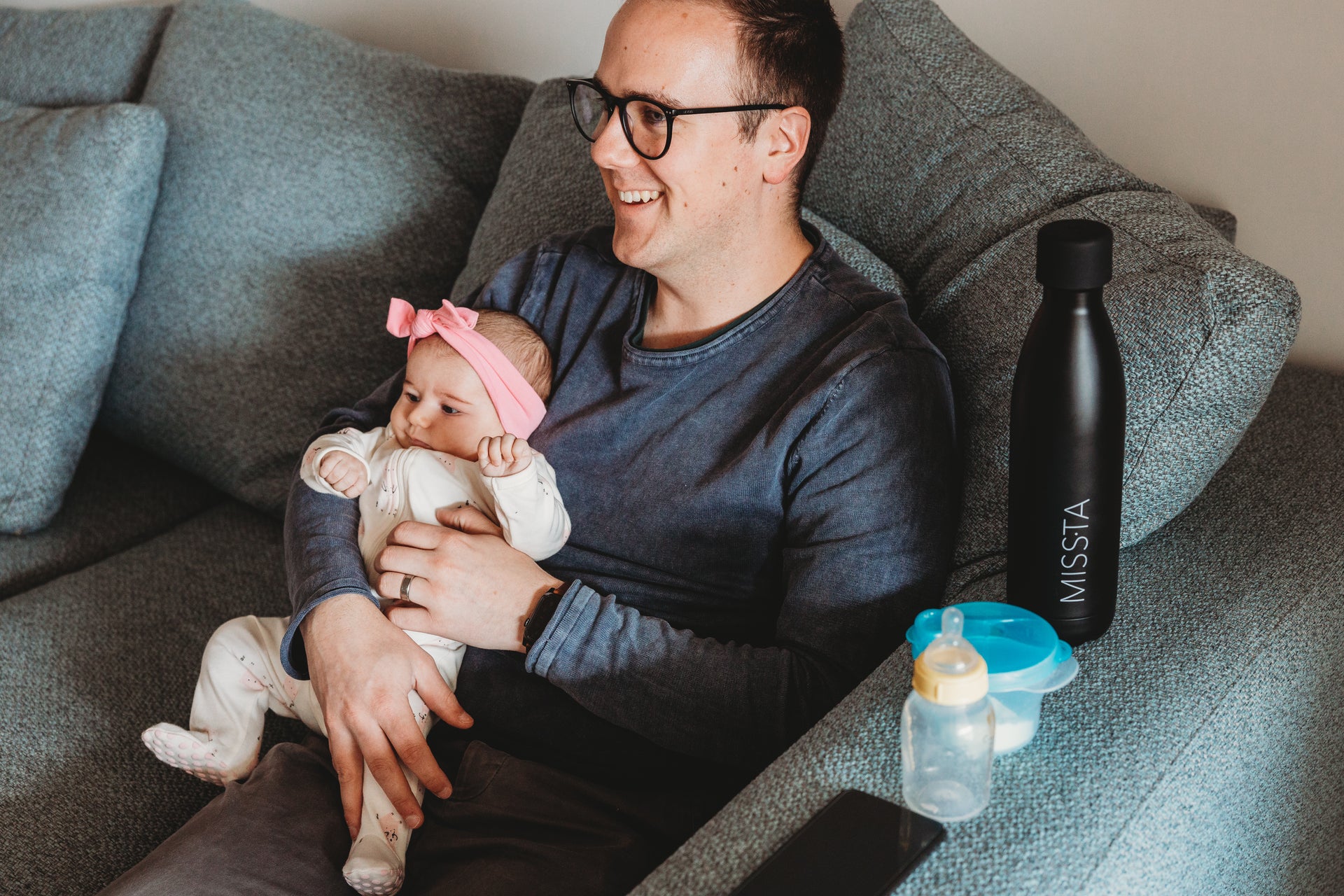 Leaving MISSTA & baby at home with Dad, a Grandparent or a Baby-sitter...
