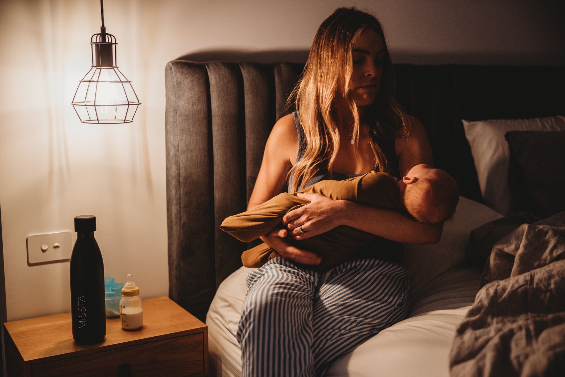 overnight formula bottle feeds