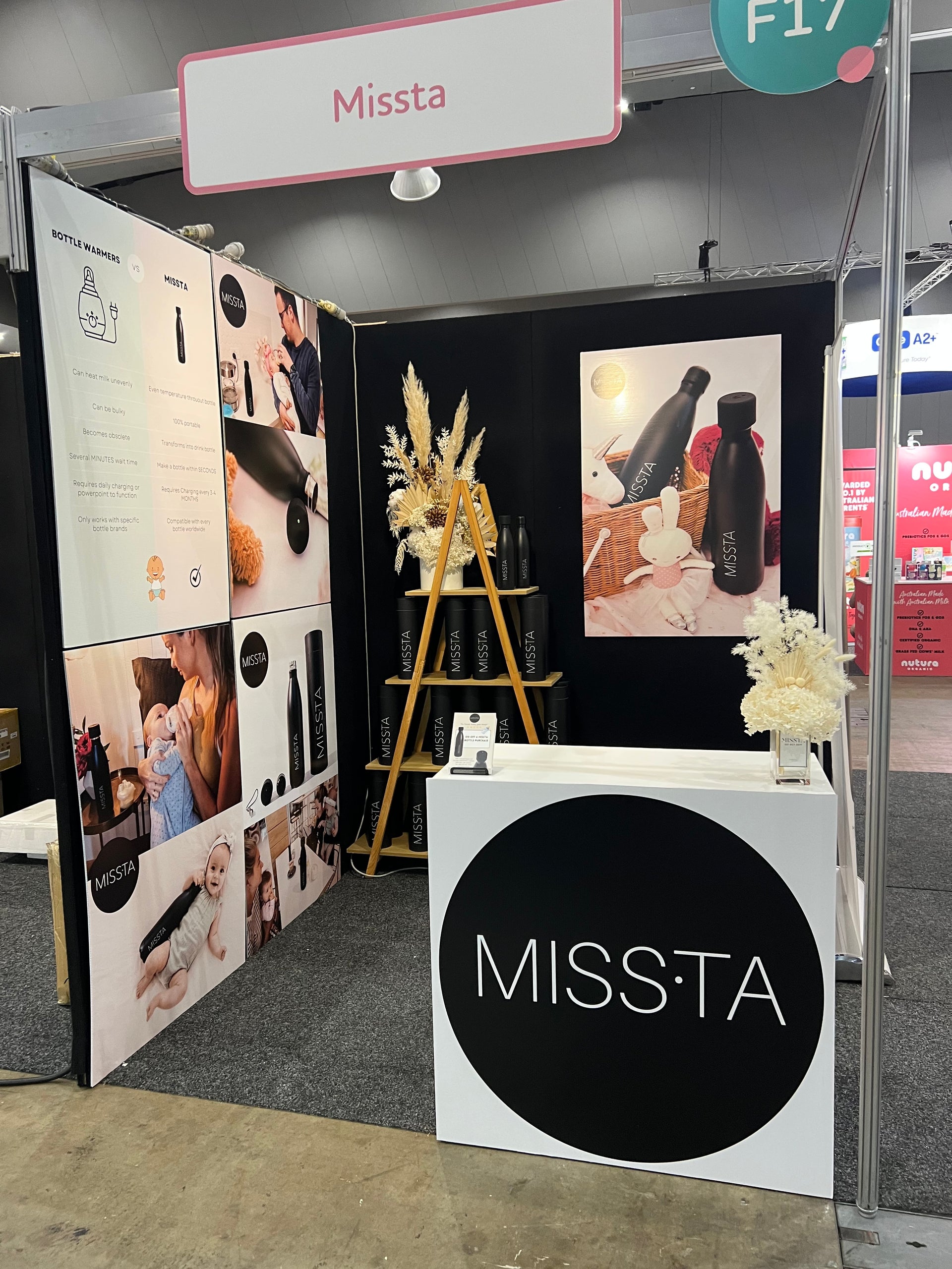 Missta attending the PBC Expo in Perth, March 2023