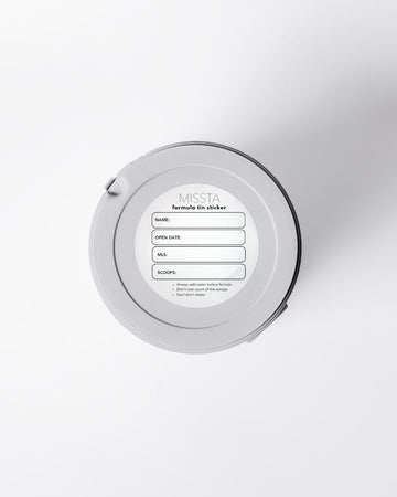 Formula Tin Stickers
